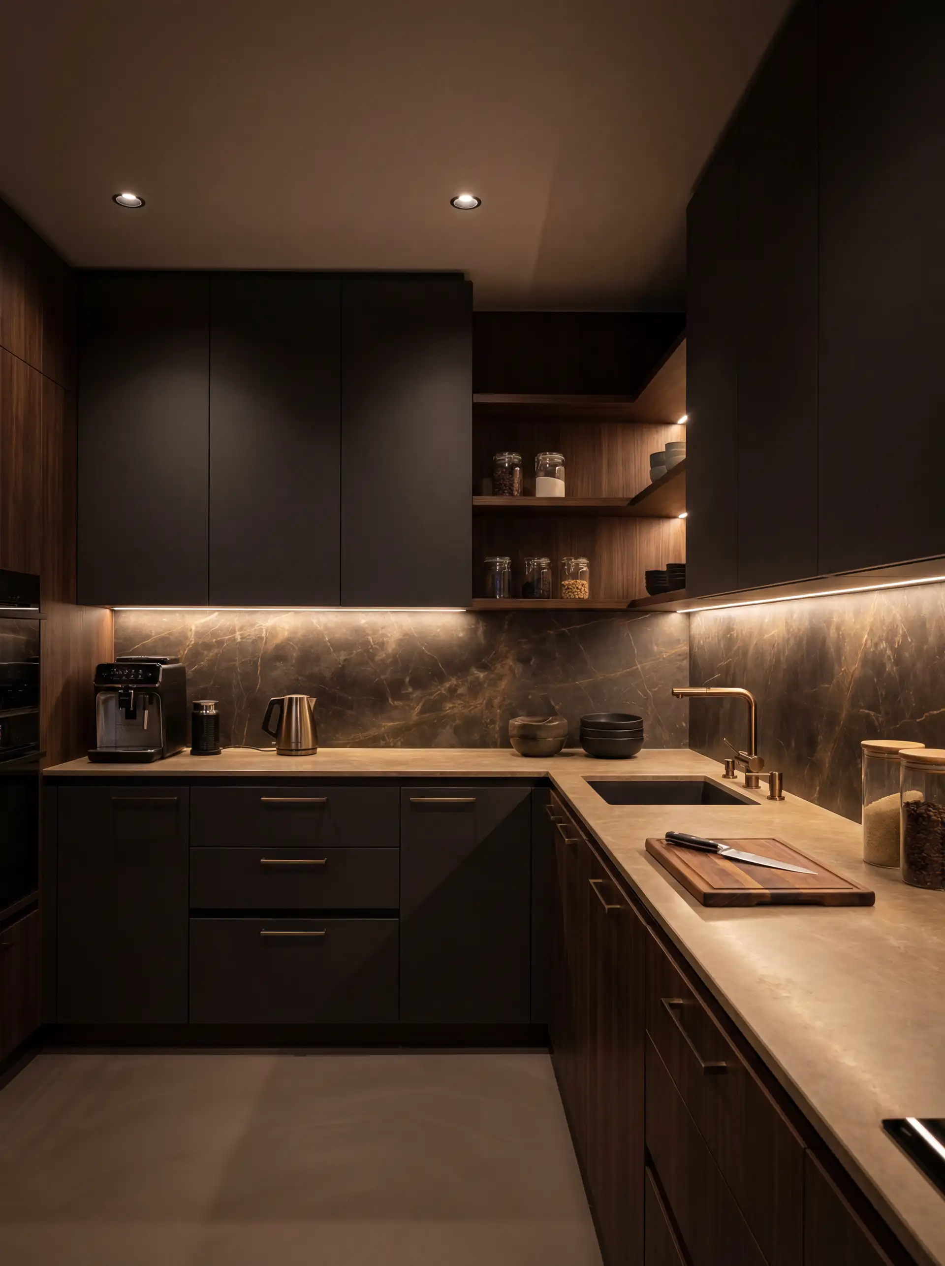 L-Shaped Kitchen