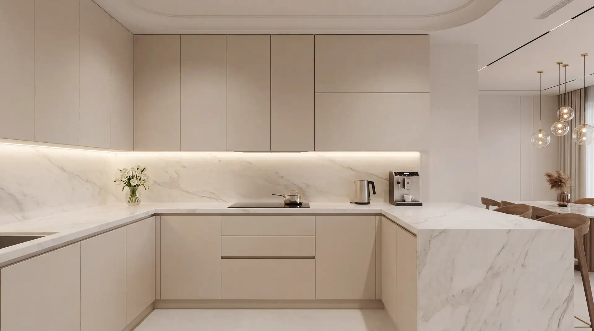 U Shape Kitchen image 2