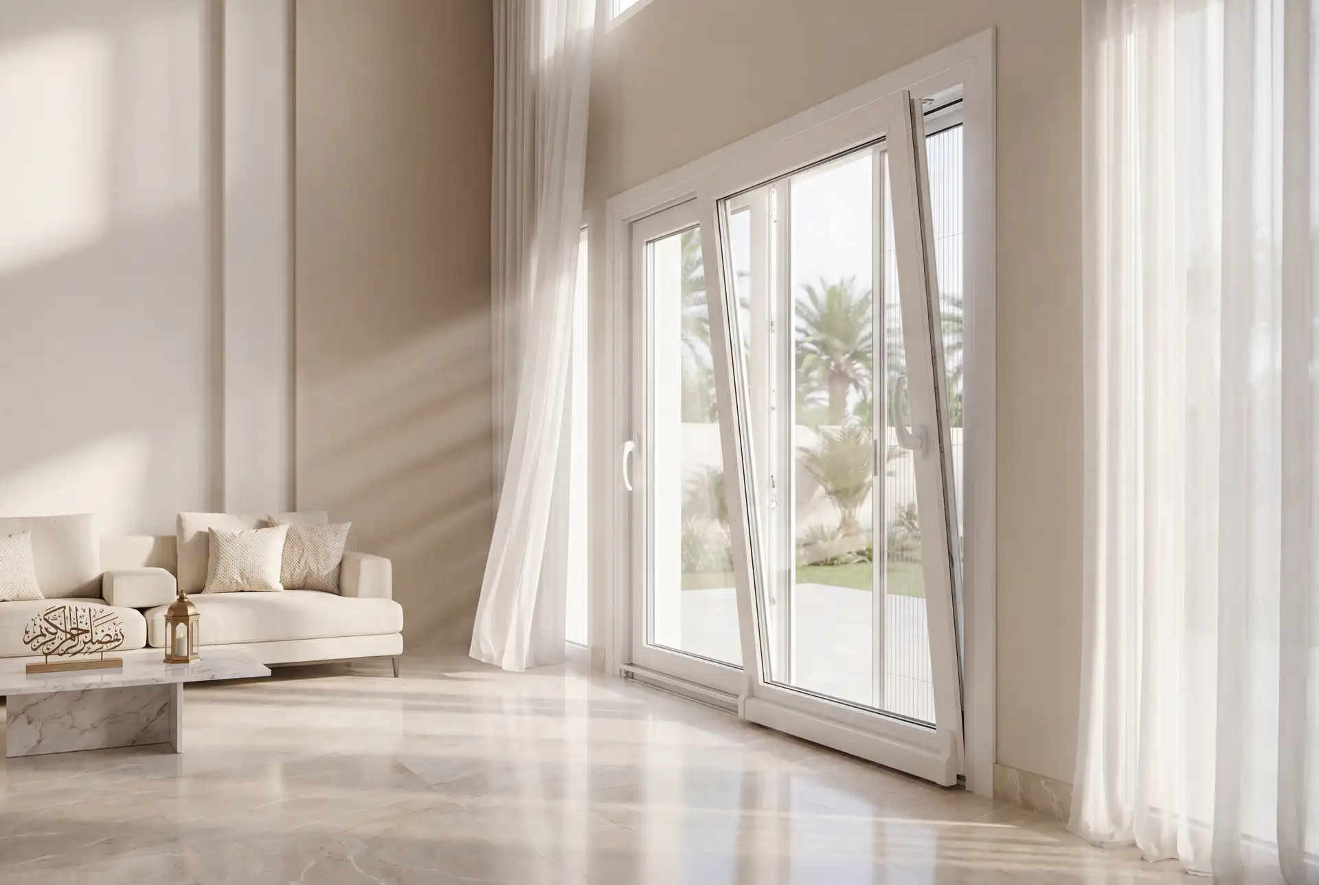 Tilt and Slide Door